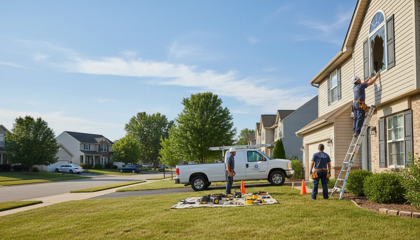 Expert window installer providing residential service in Mcroberts, KY